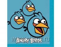 Салфетка 25х25см "Angry Birds" 16/уп.