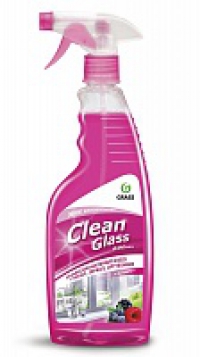 GRASS Clean Glass 0,6л Ср-во для мытья стекол и зеркал Лесные ягоды/12